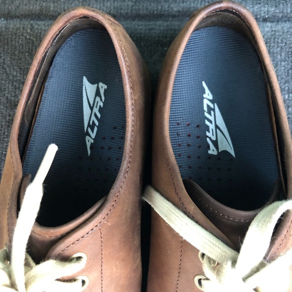 ALTRA COLE HAAN Casual Leather Brown laced Shoes - Picture 10 of 13